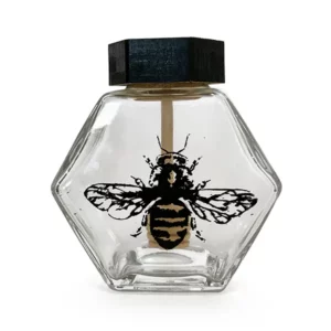 Glass Honey Jar