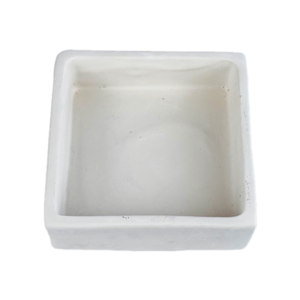 square white ceramic dish