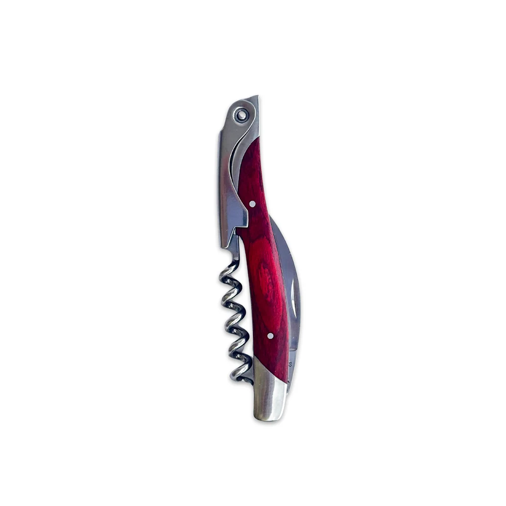 Stainless steel wooden bottle opener